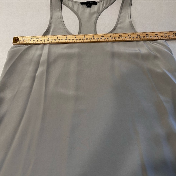 Acrobat Grey Silk‎ Racerback Tank Top Size S - Picture 6 of 11